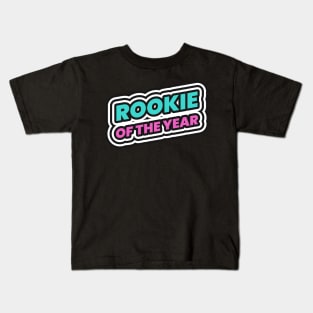 Rookie Of The Year MVP Baller Kids T-Shirt